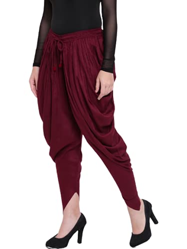 Faunashaw Women Stylish Dhoti Pants Salwar Bottom Wear For Girls/Womens/Ladies - Image 4