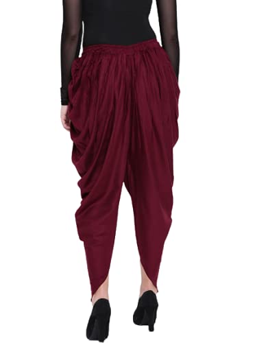 Faunashaw Women Stylish Dhoti Pants Salwar Bottom Wear For Girls/Womens/Ladies - Image 3