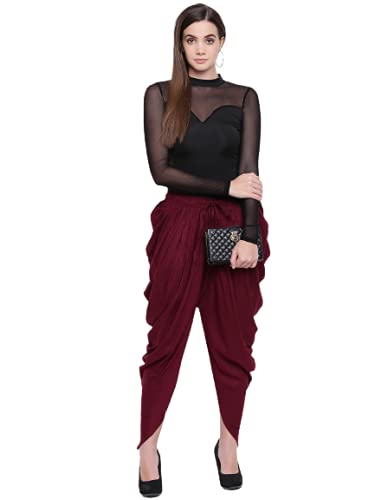 Faunashaw Women Stylish Dhoti Pants Salwar Bottom Wear For Girls/Womens/Ladies - Image 2