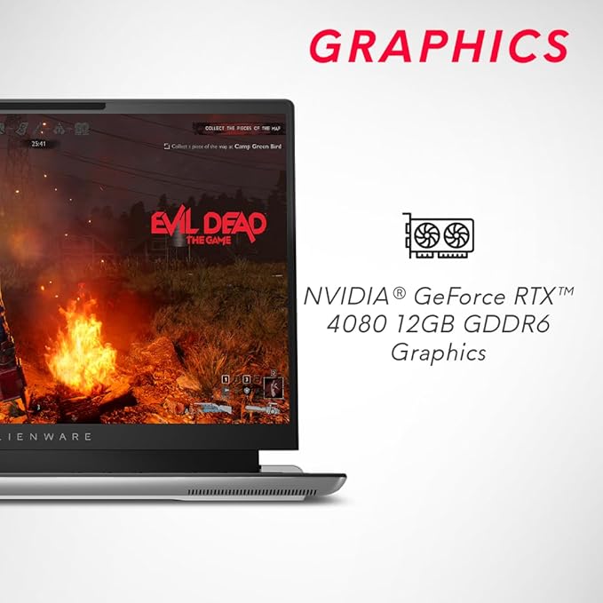 Dell Alienware x16 Gaming Laptop, Intel Core i9 13900HK Processor/32GB/2TB SSD/NVIDIA RTX 4090 16GB GDDR6/ 16"(40.64cm) QHD+ 240Hz, 3ms, DCI-P3 100%/Win 11+MSO'21+McAfee 15 Month/Lunar Silver/2.72kg - Image 5