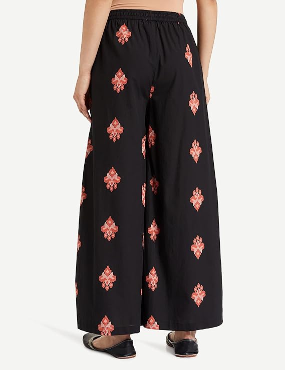 Amazon Brand - Myx Women's Relaxed Fit Mid Rise Palazzo - Image 3