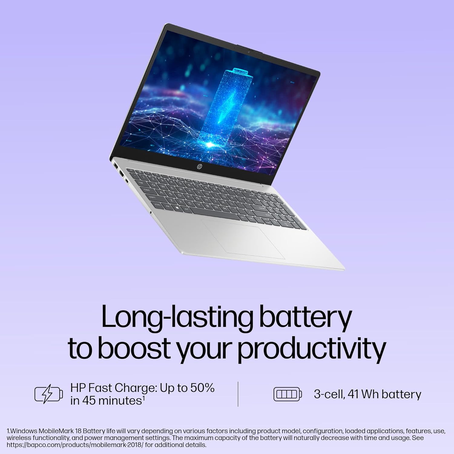 HP 15, 13th Gen Intel Core i3-1315U, 8GB DDR4, 512GB SSD, (Win 11, Office 21, Grey, 1.59kg), Anti-Glare, Micro-Edge,15.6-inch(39.6cm), FHD Laptop, Intel UHD Graphics, 1080p FHD Camera, fd0006TU - Image 3